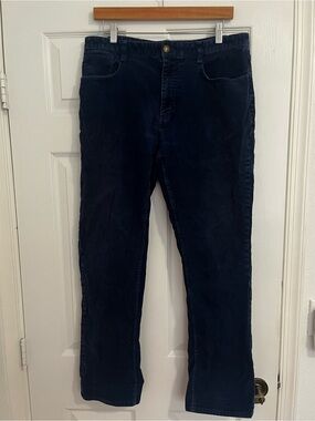 Vineyard Vines Men's Corduroy Pants in Dark Navy 34x32